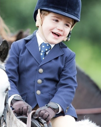 Shires Aston Childs Jacket Navy
