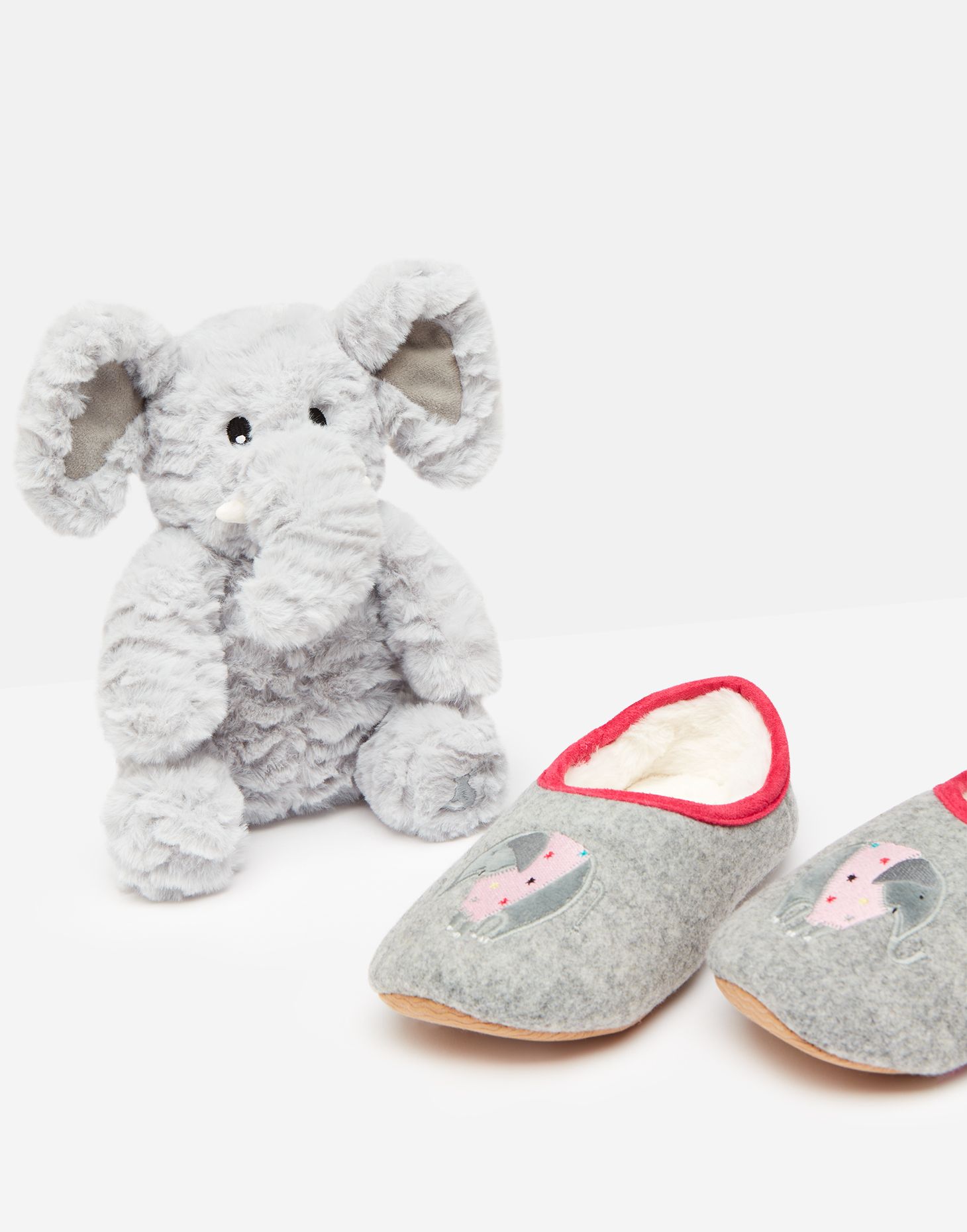 Joules Grey Elephant Gift Set Childs