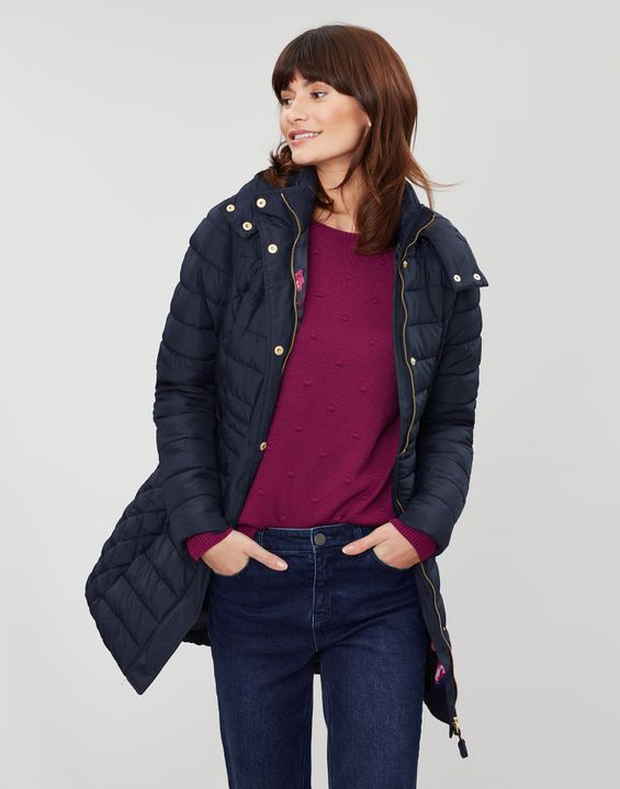 Joules Thirlmere Longline Padded Coat