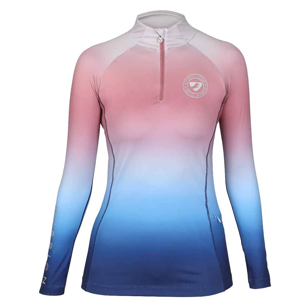 Shires Aubrion Newbury Ladies Ombre Long Sleeve Base Layer